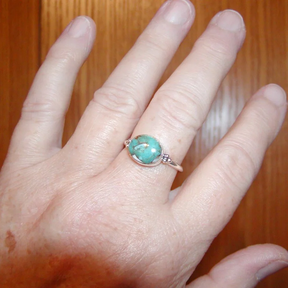 Turquoise ring. - Picture 3 of 6